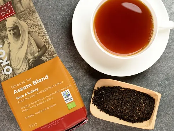 Cha Dô Schwarztee Assam Blend offen Bio Fairtrade