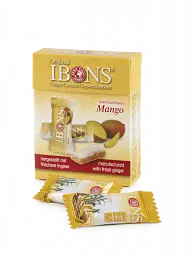 Piniol Ibons Ingwer Bonbon Mango Box