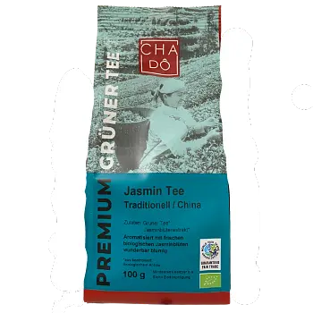 Cha Dô Grüntee Jasmin offen Bio Fairtrade