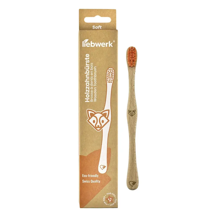 Liebwerk Zahnbürste Kinder soft Fuchs FSC