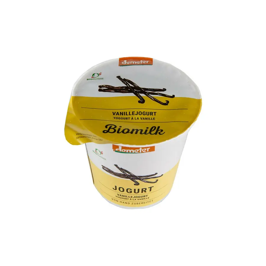 Biomilk Joghurt Vanille Demeter