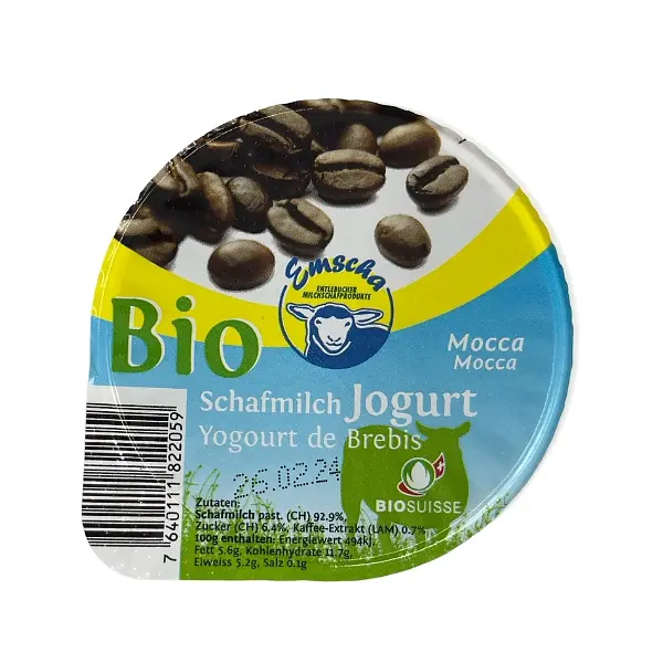 Emscha Schafmilch Joghurt Mocca BioK