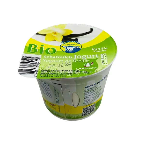 Emscha Schafmilch Joghurt Bifidus Vanille BioK