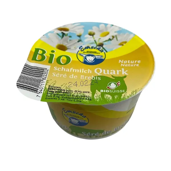 Emscha Schafmilch Quark Nautre BioK