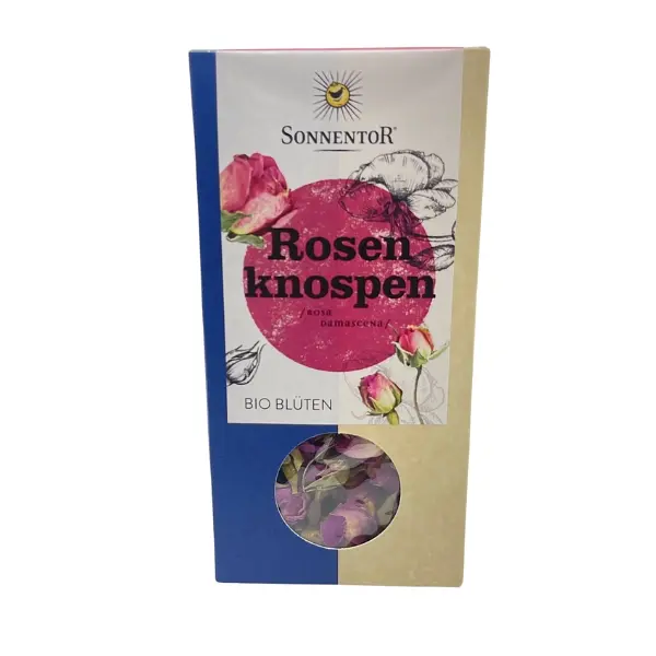 Sonnentor Tee Rosenblüten Rosenknospen Bio