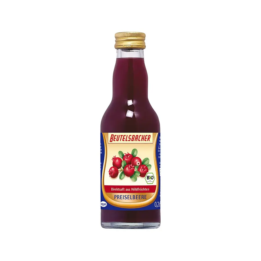 Beutelsbacher Preiselbeer Muttersaft Bio