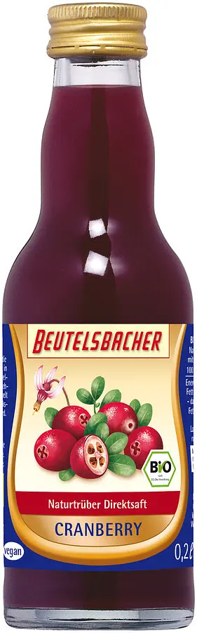 Beutelsbacher Cranberry Muttersaft Bio