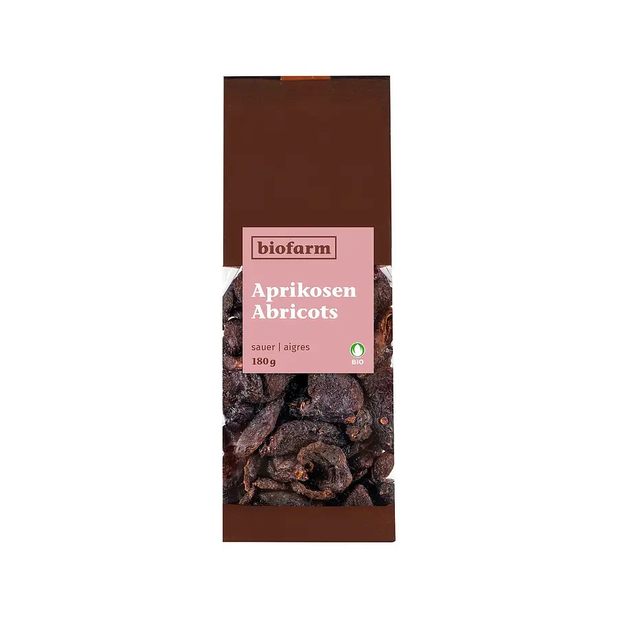 Biofarm Aprikosen sauer Bio Knospe 180g