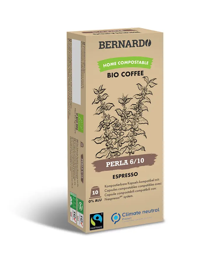 Bernardo Espresso Perla bio