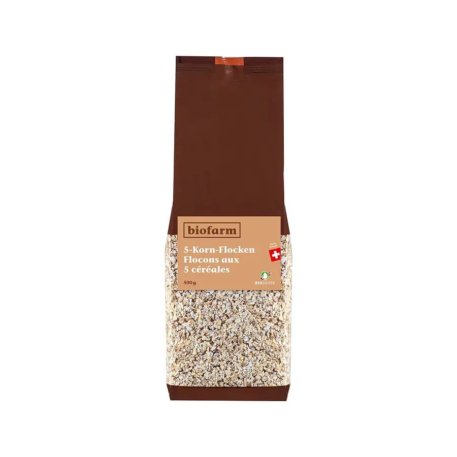 Biofarm 5-Korn Flocken BioK