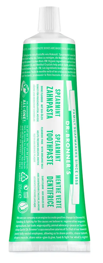 Dr. Bronners Zahnpasta Spearmint 105ml