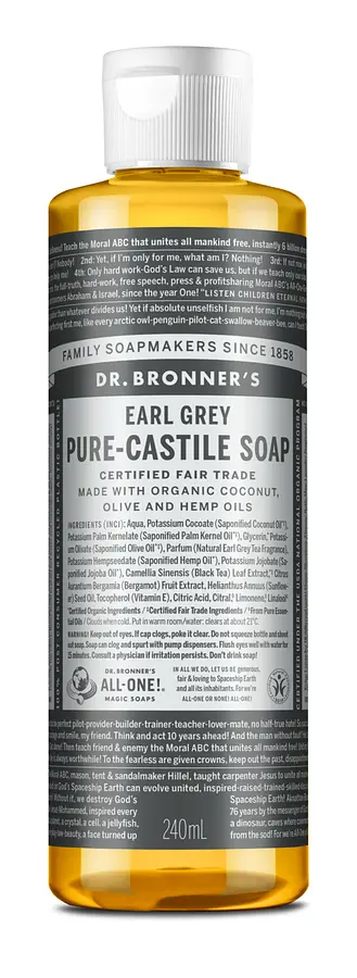 Dr. Bronners Liquid Soap Earl Grey