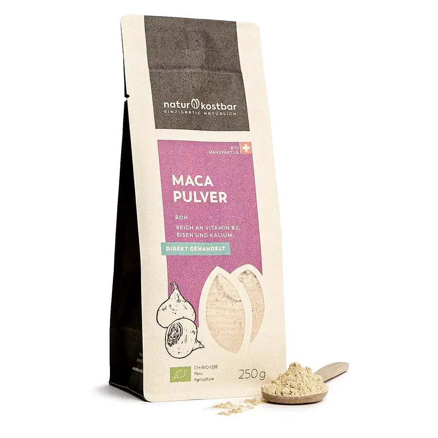 Maca Pulver roh Bio