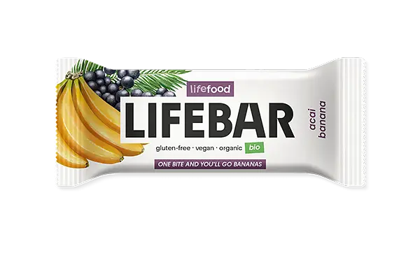 Lifebar Riegel Açai + Banane ROH Bio