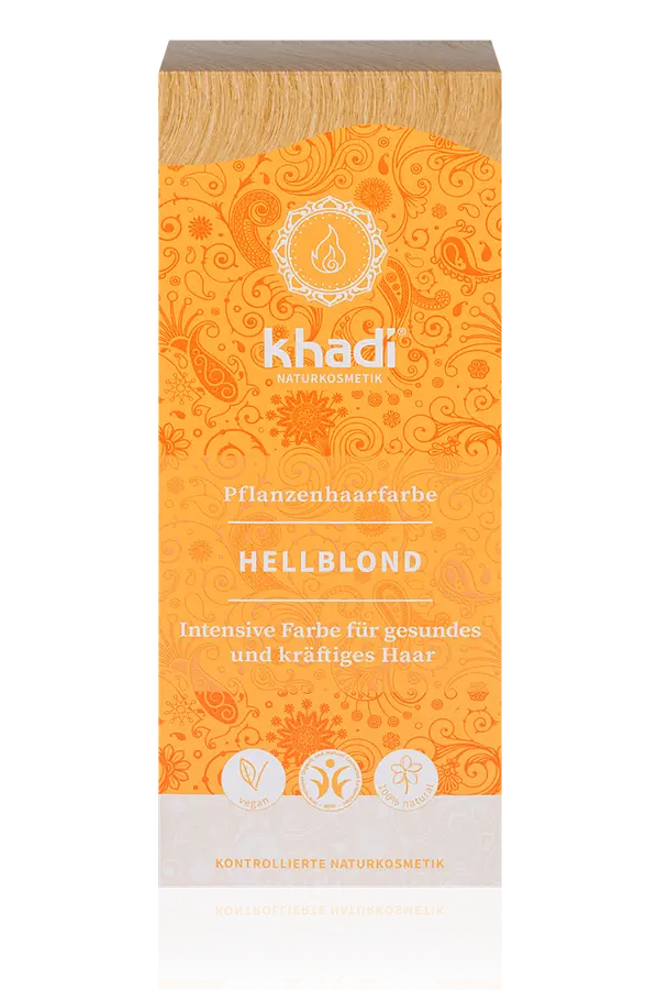 Khadi Pflanzenhaarfarbe Hellblond
