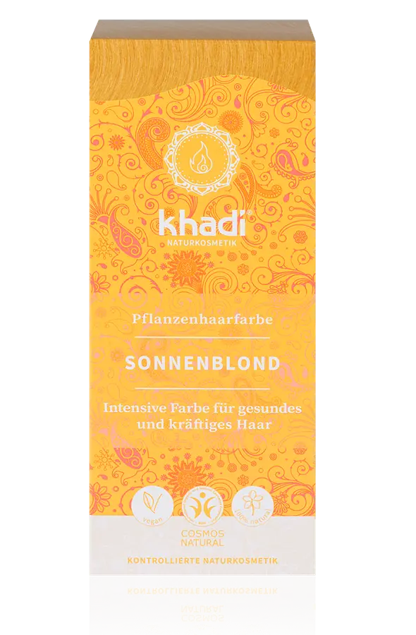 Khadi Pflanzenhaarfarbe Sonnenblond