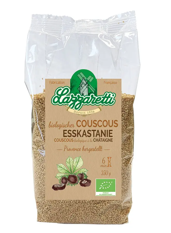 Lazzaretti Couscous Kastanien Bio