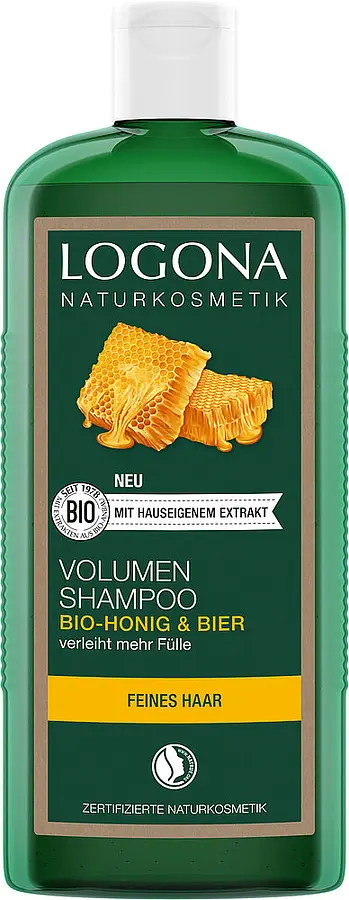 Logona Volumen Shampoo Bier & Bio-Honig