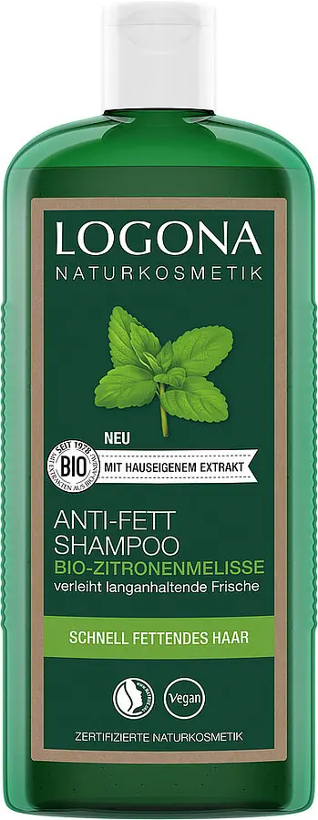 Logona Anti-Fett Shampoo Bio-Zitronenmelisse