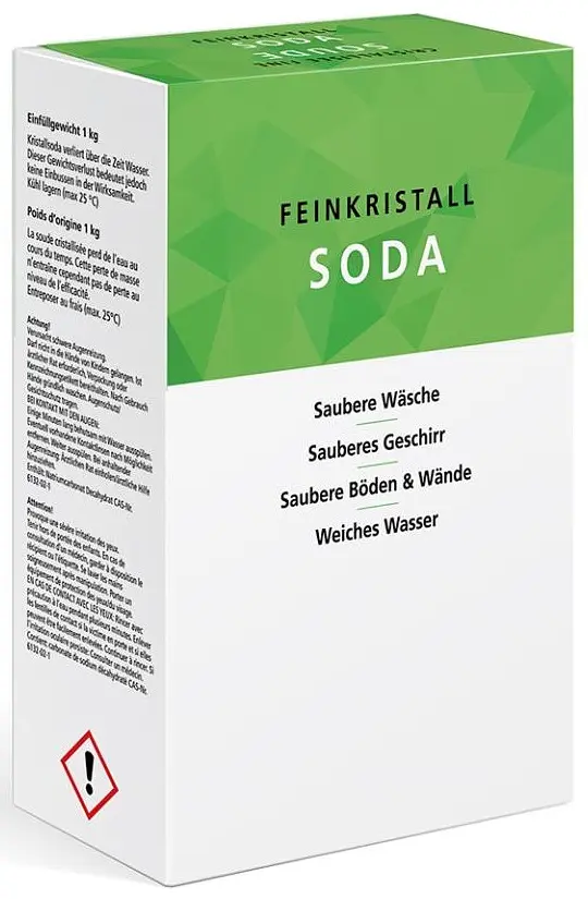 Feinkristall Soda Green Pulver