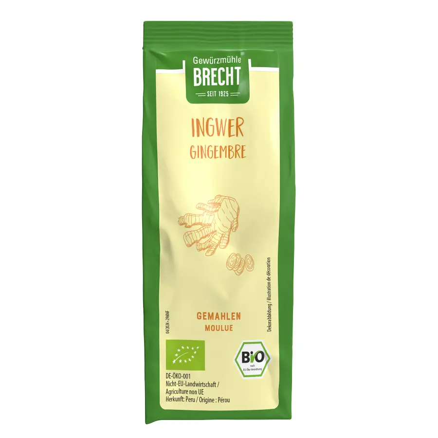 Brecht Ingwer gemahlen NFP Bio