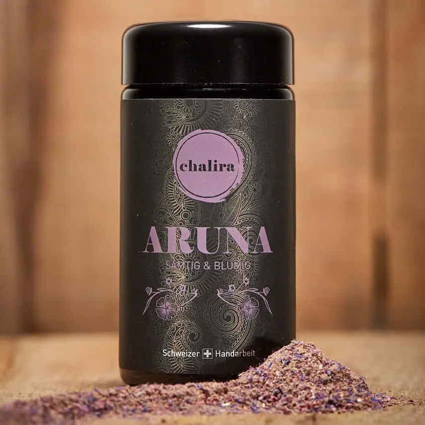 Chalira Aruna Gewürzmischung violettes Curry Glas 100ml