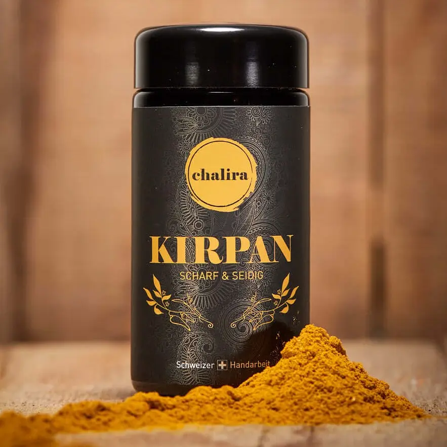 Chalira Kirpan Gewürzmischung Curry Glas