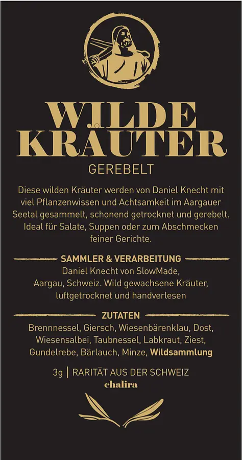 Chalira Wilde Kräuter gerebelt NFP