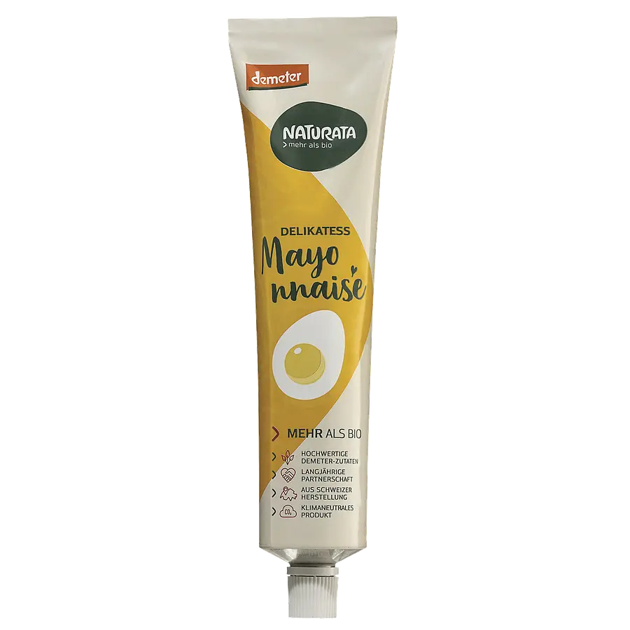 Naturata Delikatess Mayonnaise Tube Demeter