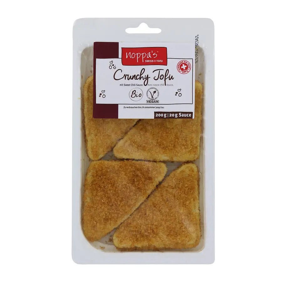 Noppas Tofu Crunchy mit Chili Sauce Bio