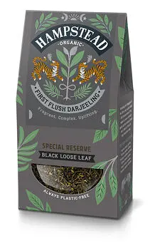 Hampstead Schwarztee First Flush offen Demeter