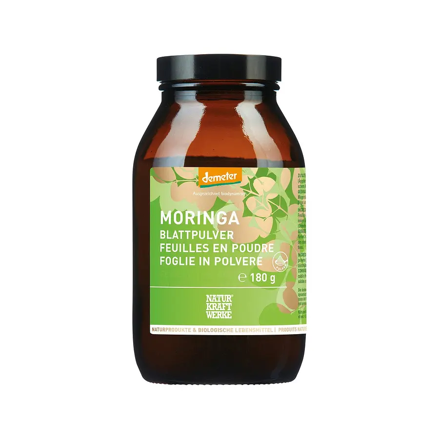 Moringa Blattpulver Demeter