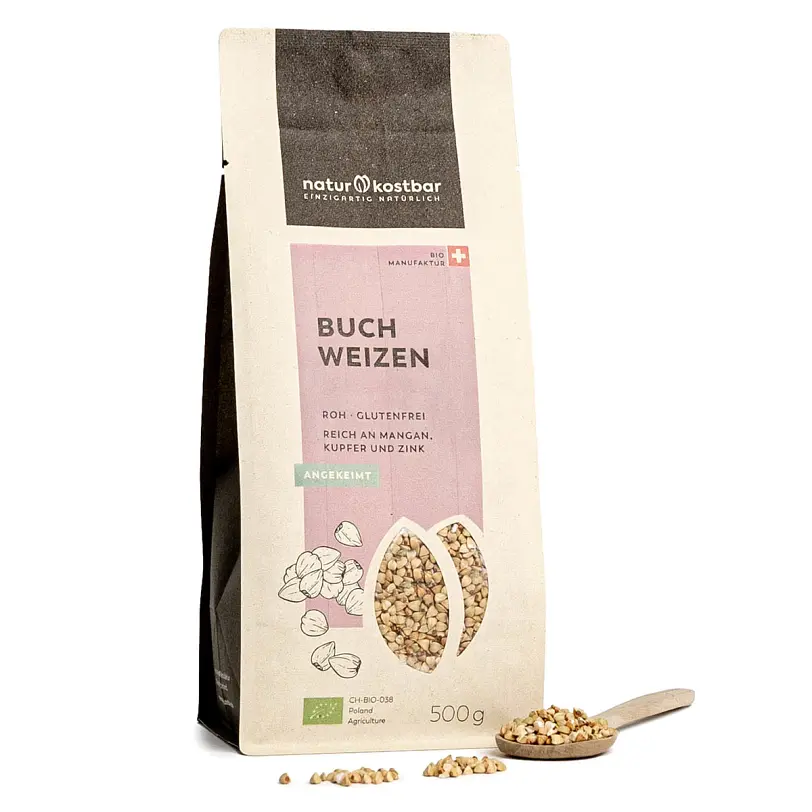 Naturkostbar Buchweizen angekeimt Bio