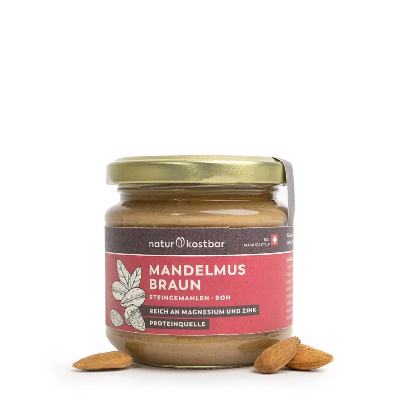 Naturkostbar Mandelmus braun Bio vegan