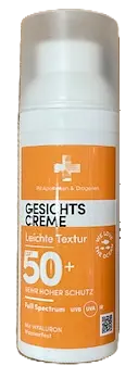Pill Kosmetik - Sonnen Gesichtscreme leicht LSF50+