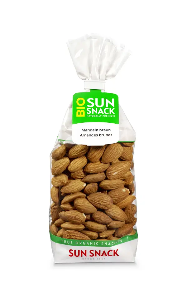SunSnack Mandeln braun Kalif. Bio