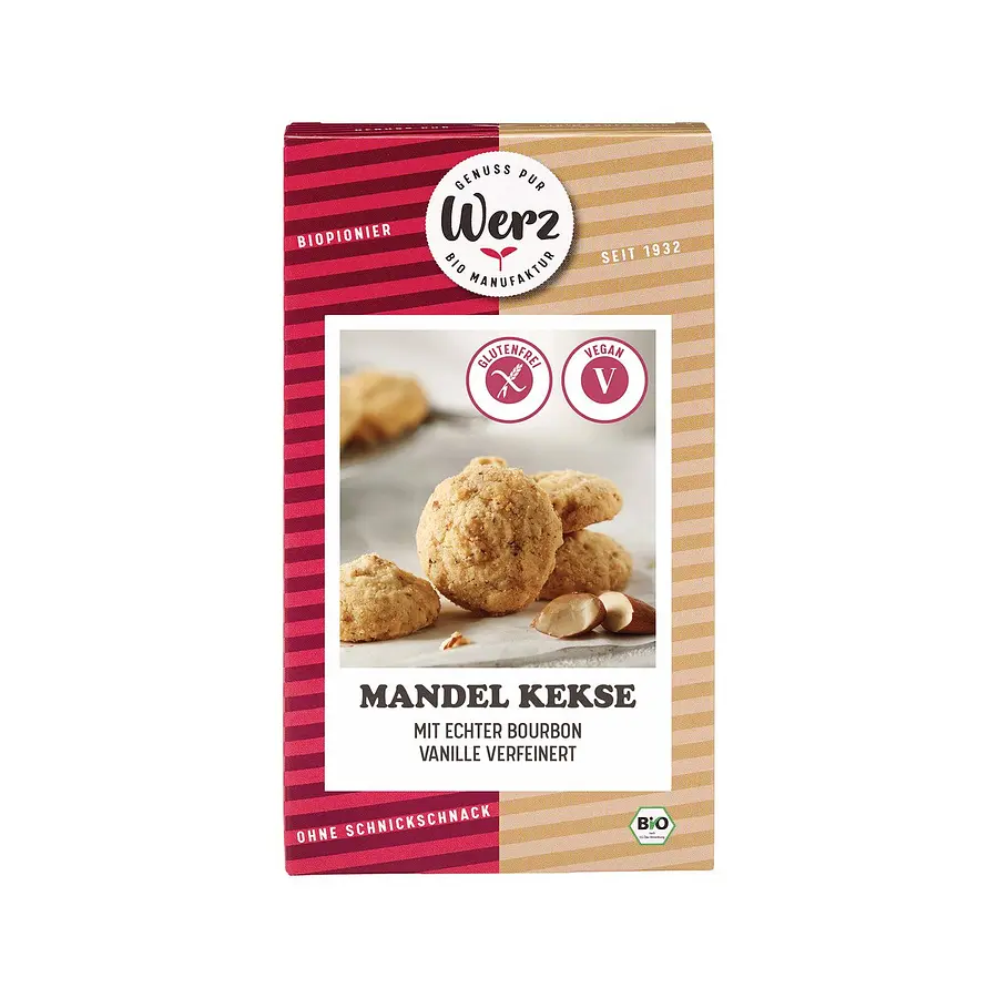 Werz Mandelkekse Bio glutenfrei