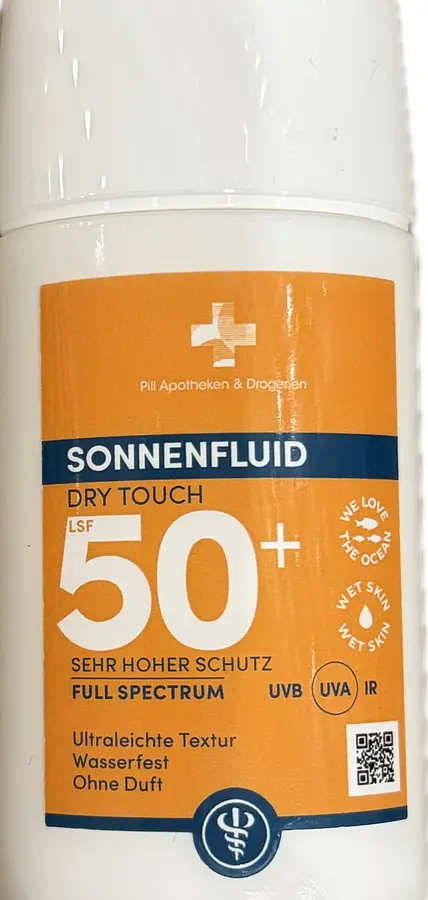 Pill Kosmetik - Sonnenfluid Dry Touch LSF50+
