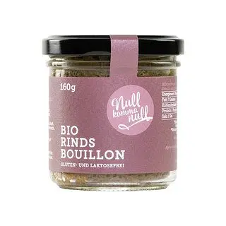 Nullkommanull Rindsbouillon Glas Bio