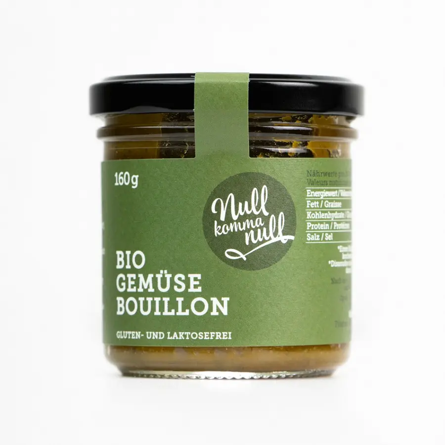 Nullkommanull Gemüsebouillon Glas Bio