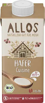 Allos Cuisine Hafer Bio vegan