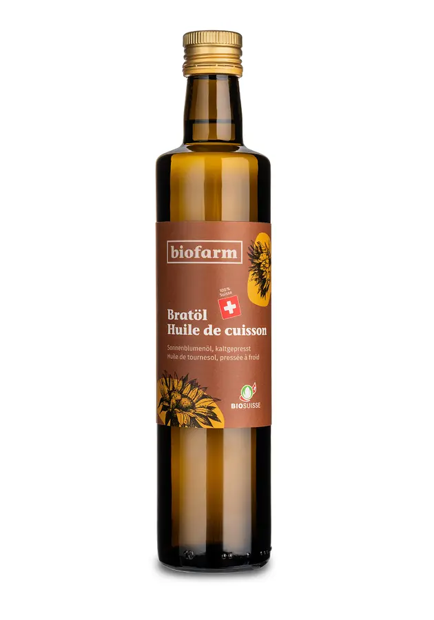 Biofarm Schweizer Sonnenblumen Bratöl Bio