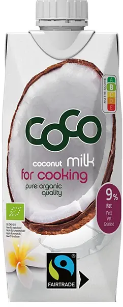 Coco Milk zum Kochen Bio