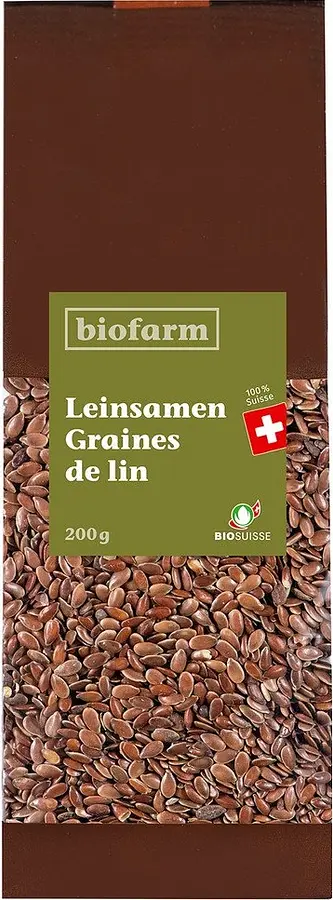 Leinsamen CH BioKnospe