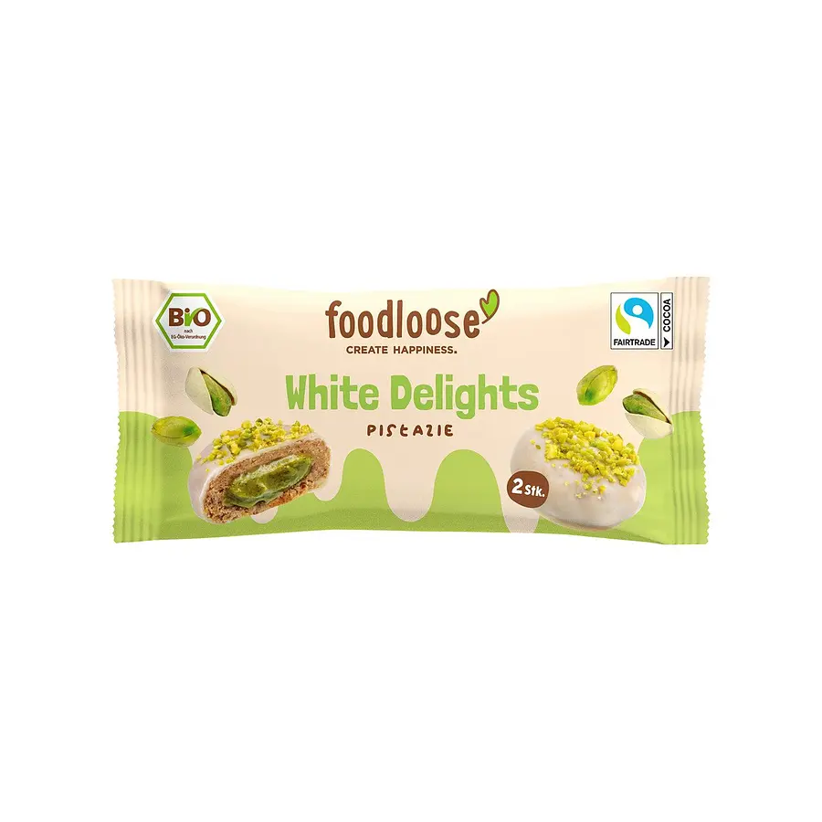 Foodloose White Delights Pistazie Bio