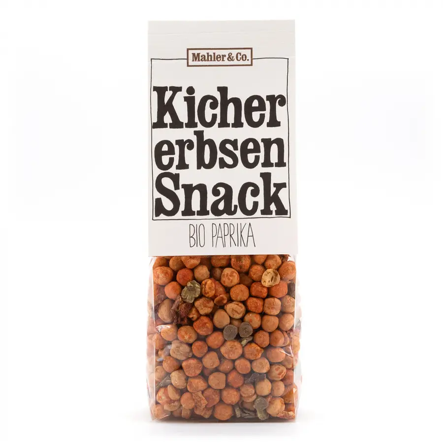 Mahler & Co. Kichererbsen Snack Paprika Bio