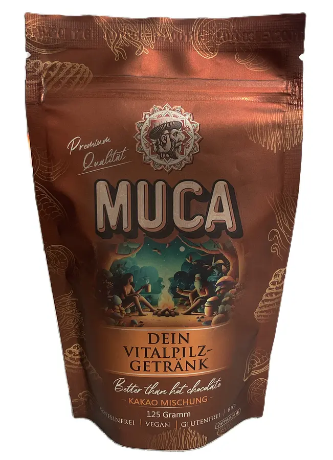 Muca Vitalpilzgetränk Kakao Mischung Bio