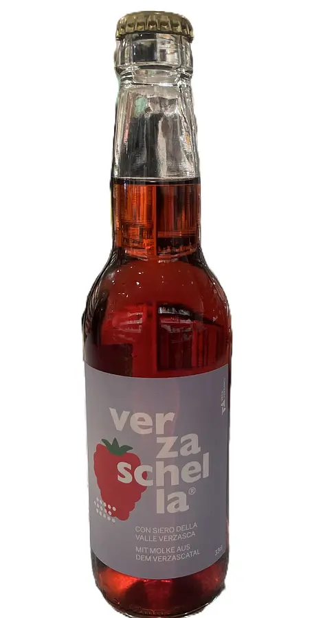 Verzaschella Himbeere Glasflasche