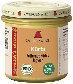 Zwergenwiese Aufstrich Kürbi Bio