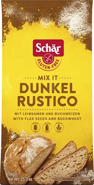 Schär Brot-Mix dunkel konv gf